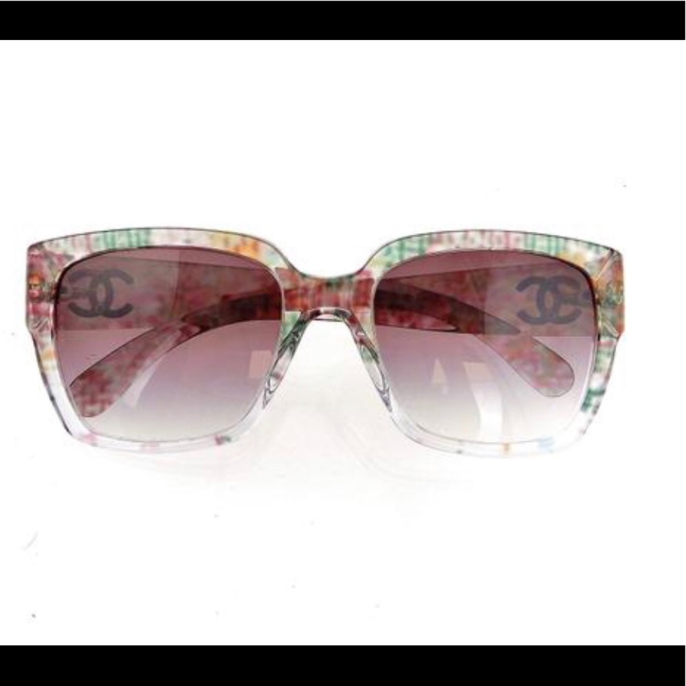 Chanel pink gradient sunnies